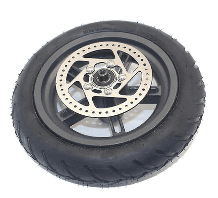 Hinterrad mit Luftreifen und Bremsscheibe, 8,5 Zoll