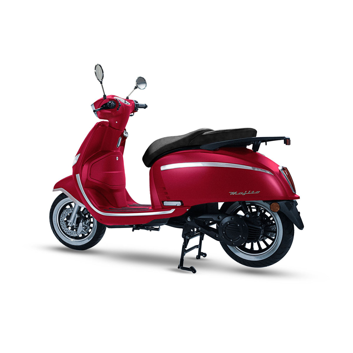 NEXT scooter électrique Mojito Sangria Red – vue arrière