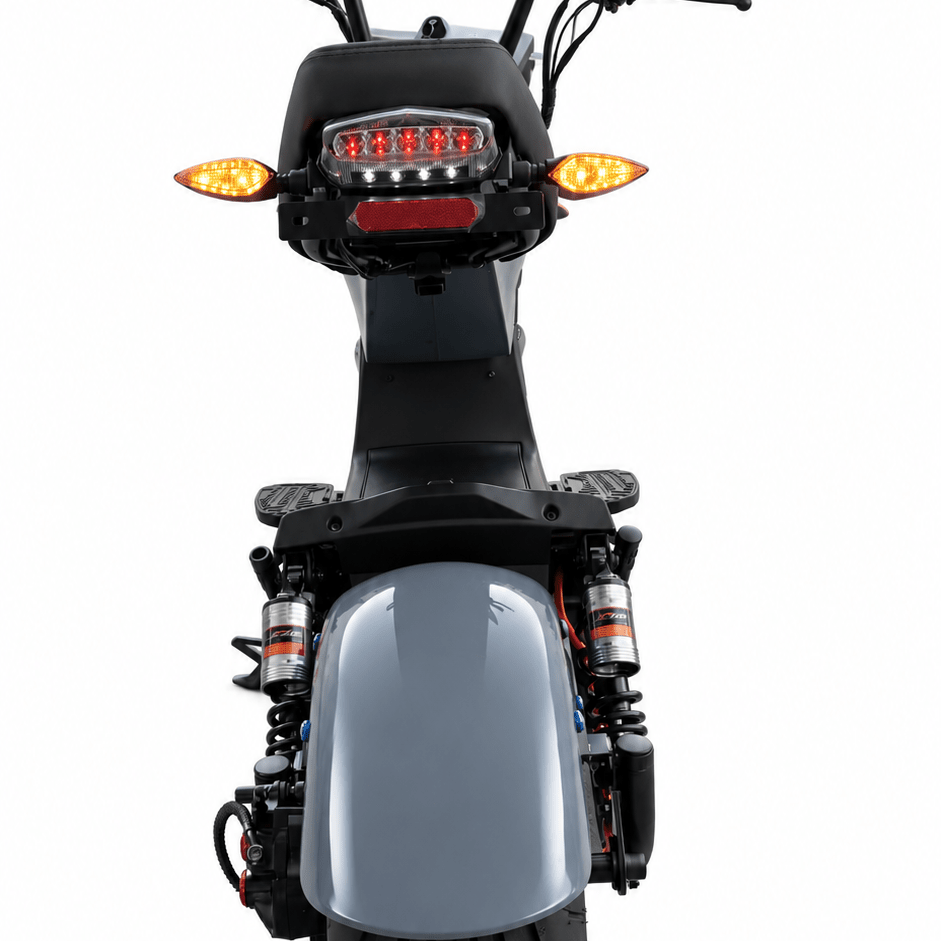 City Maxx GT-R – Heckansicht mit Rücklicht und Blinkern