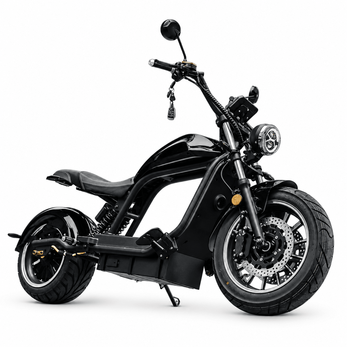 Citytwister 6.0 Premium Duo scooter elettrico con versione nera 25 km/h con panca a due posti