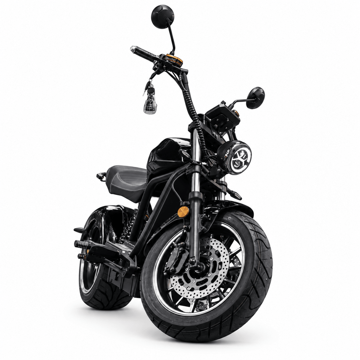 Citytwister 6.0 Premium Duo - Nero - Vista frontale inclinata