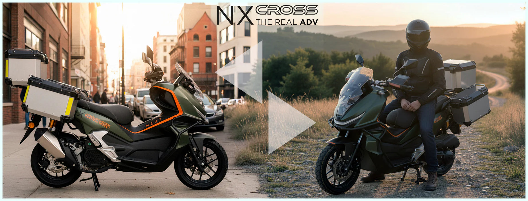 NEXT NXCross 125i – 125cc Adventure Benzinroller
