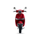 Scooter électrique rétro Mojito NEXT en Sangria Red – vue avant