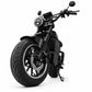 Citytwister Fatbob 7.0 – Detailansicht von Vorderrad, Gabel und Scheinwerfer