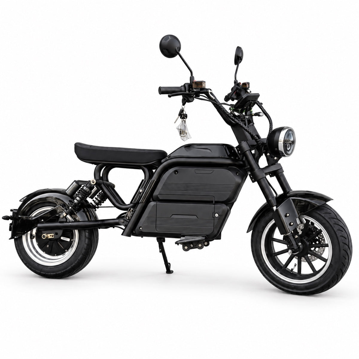 Citytwister Fatbob 7.0 mit 60 V / 35 Ah Akku – rechte Seitenansicht