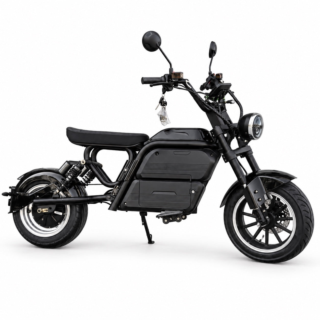 Citytwister Fatbob 7.0 mit 60 V / 35 Ah Akku – rechte Seitenansicht