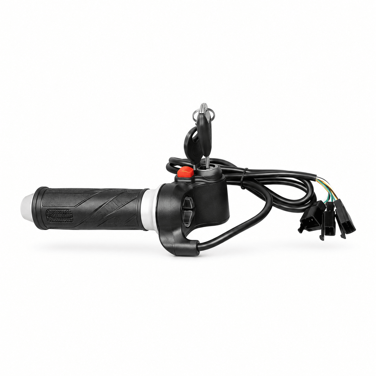 Gas handle and ignition lock for Fatboy 3.0