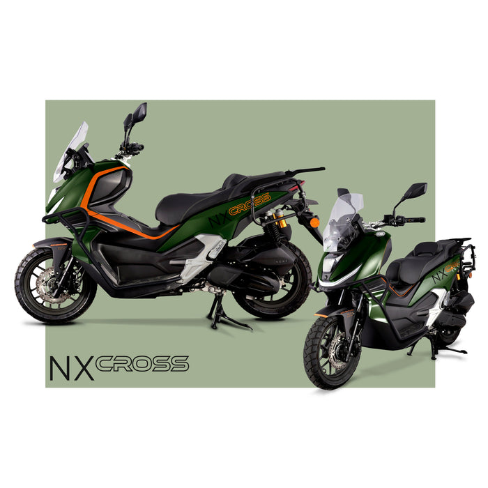 NEXT NXCross 125i – Adventure Roller in Grün