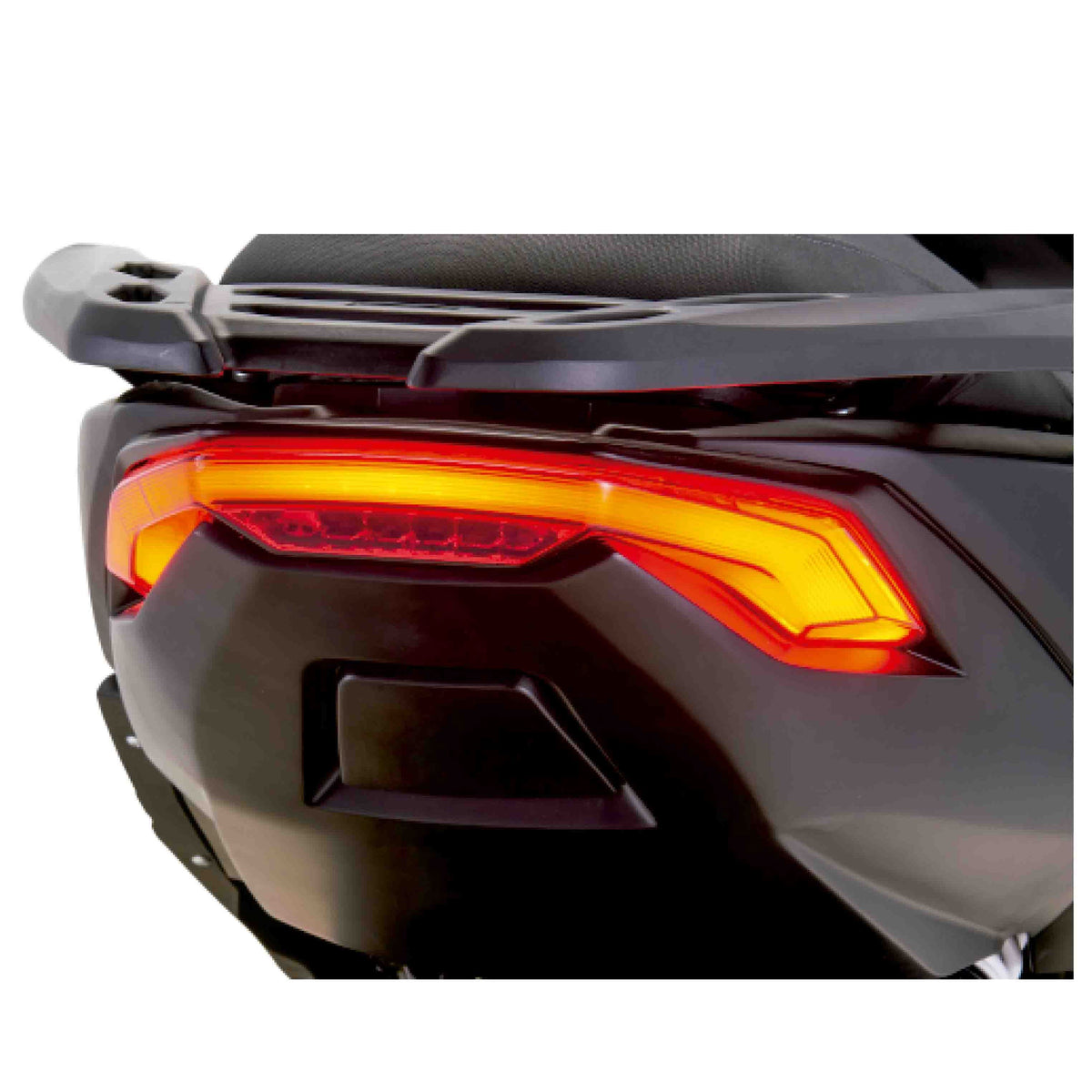 NEXT NX2 scooter elettrico dettaglio di lampada posteriore e portabagagli