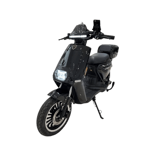 Citytwister Next Ultra – Version noire – vue frontale inclinée