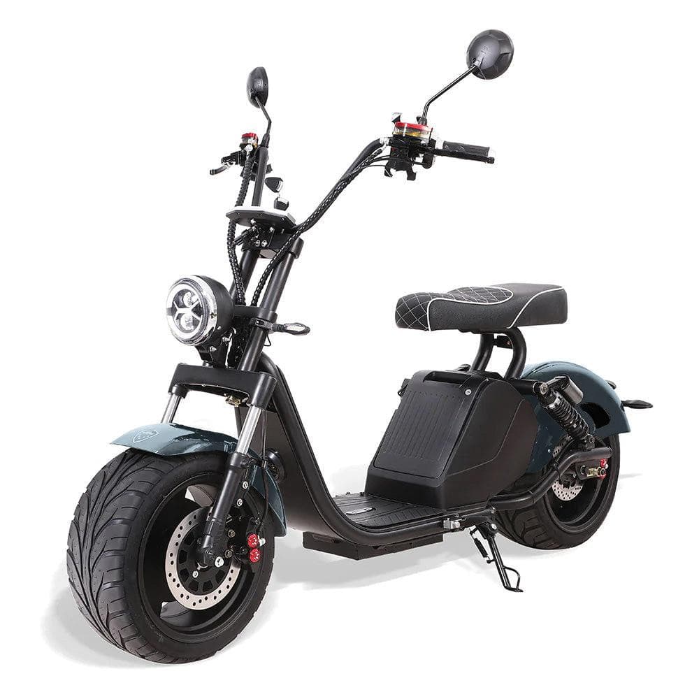Citytwister Fatboy 3.0 Parabordi grigie Vista frontale inclinata
